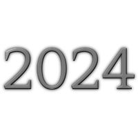 2024 Text HD Image Free Transparent HQ PNG Download | FreePNGImg