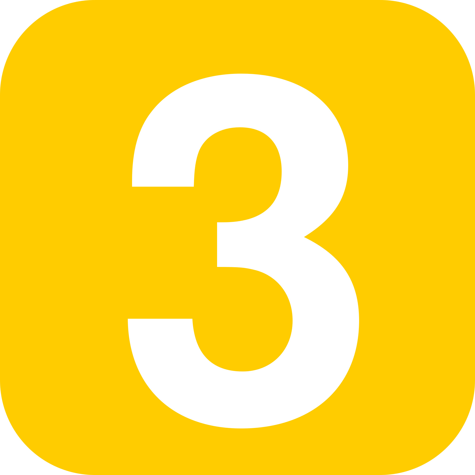 Number 3 Transparent PNG Image