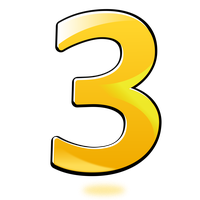 Number 3 PNG