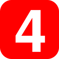 Number 4 PNG