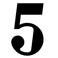 Number 5 PNG