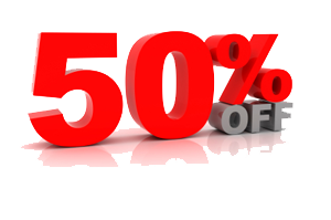 50 percent Off Png Clipart PNG Image