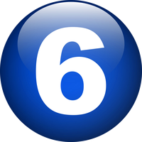 Number 6 PNG