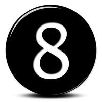 Number 8 PNG