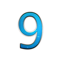 Number 9 PNG