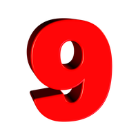 Number 9 PNG