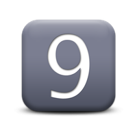 Number 9 PNG