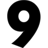 Number 9 PNG