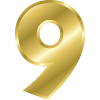 Number 9 PNG