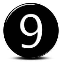 Number 9 PNG