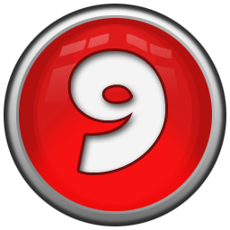 Number 9 Transparent PNG Image