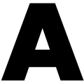 Letter A Transparent PNG Image