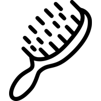 Hair Black Brush HQ Image Free PNG