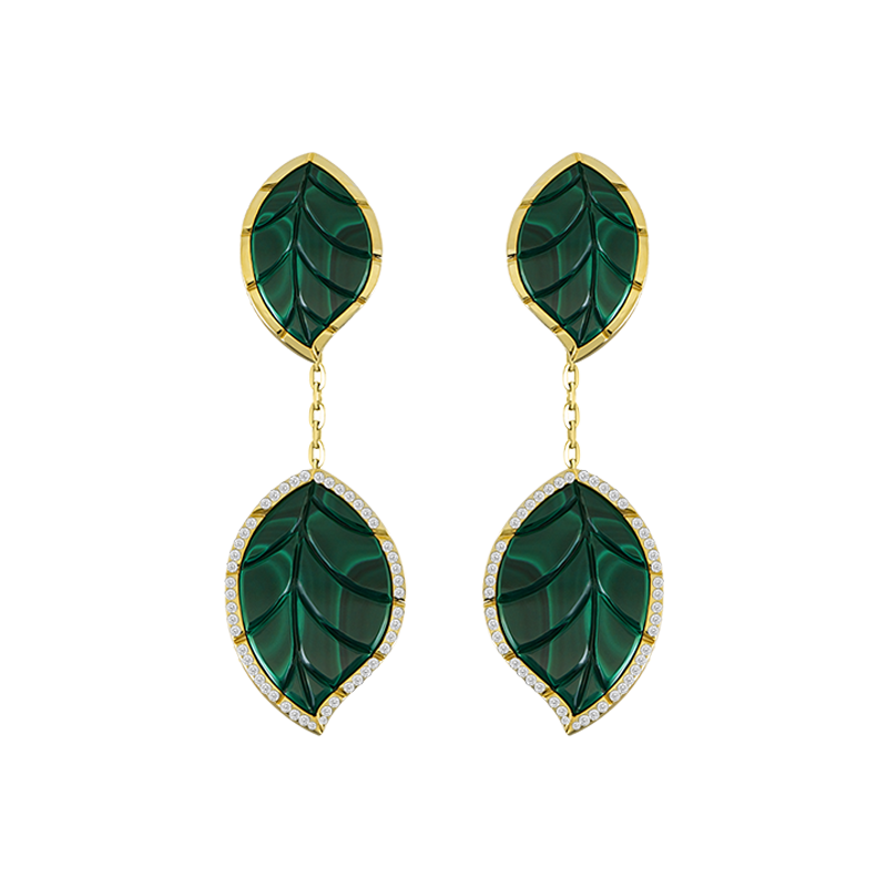 Malachite Pic Jewellery Download HQ PNG Image