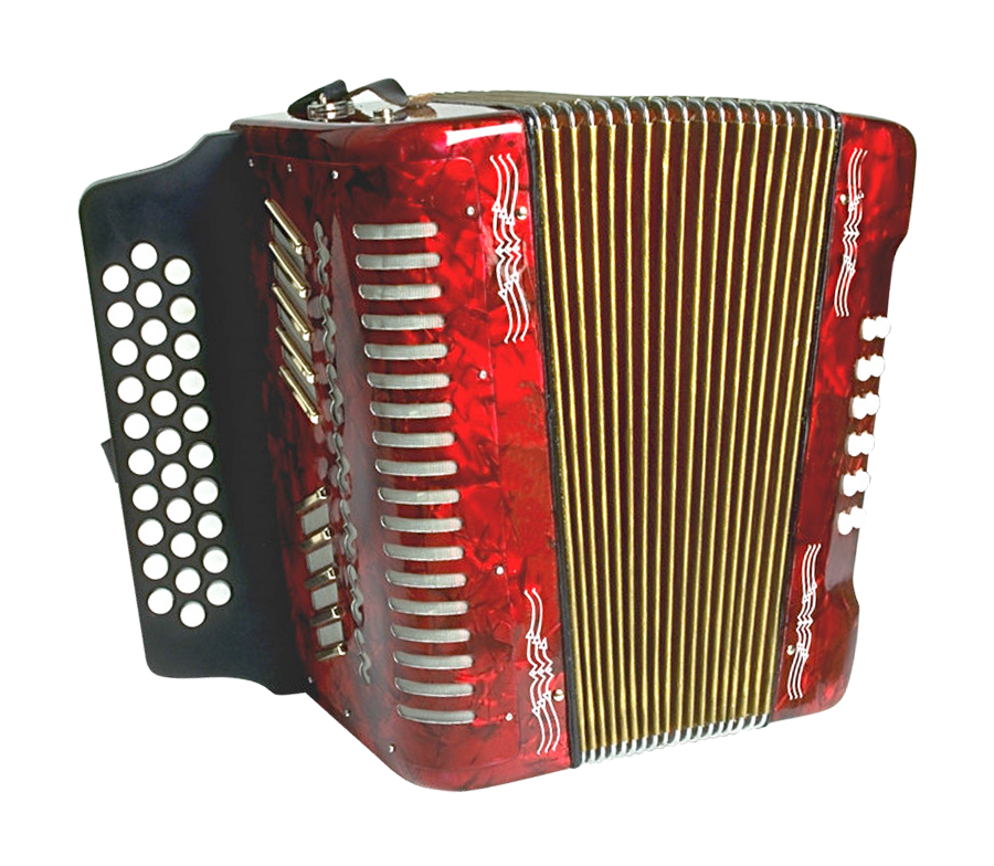 Red Accordion Free HQ Image PNG Image