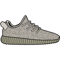 Yeezy Sneakers Originals Adidas Shoe PNG File HD PNG