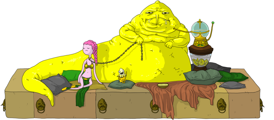 Lemongrab Adventure Time Free Clipart HD PNG Image