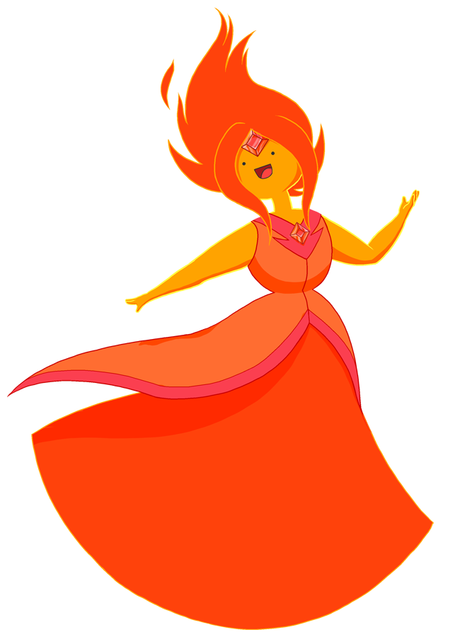 Princess Flame Adventure Time Free HD Image PNG Image