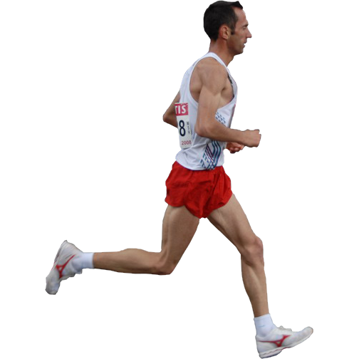 Person Jogging Free Clipart HQ PNG Image