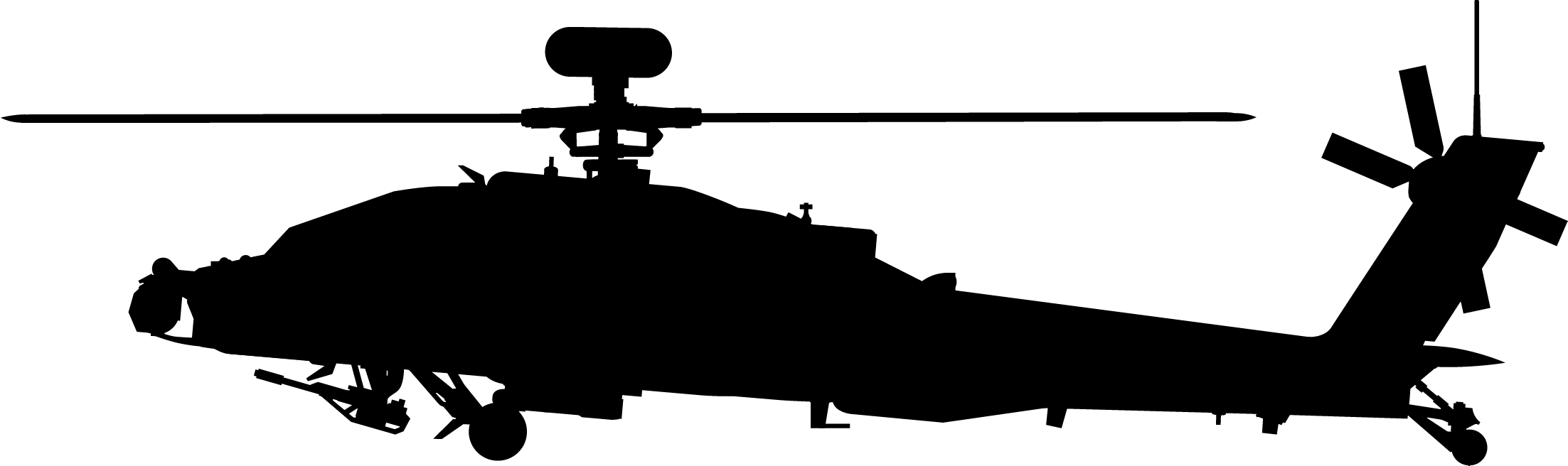 Ah-64 Apache Transparent PNG Image