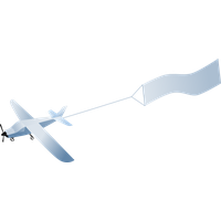 Flying Airplane Vector PNG Image High Quality