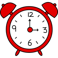Alarm clock PNG