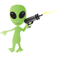 Alien Transparent Background PNG