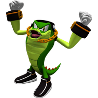 Alligator Sonic Vector HD Image Free