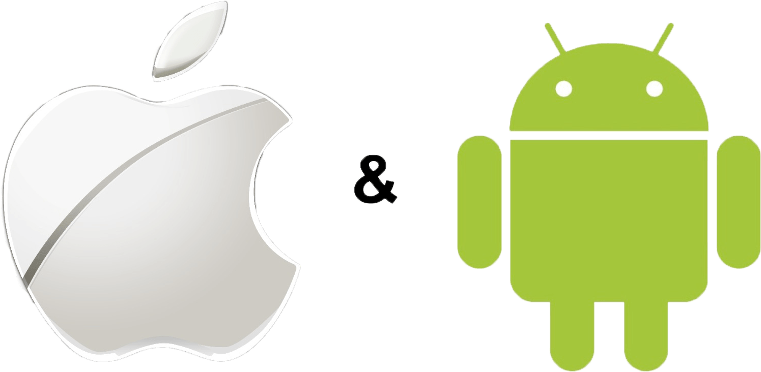 Logo Android Vs Apple Iphone Free HQ Image PNG Image