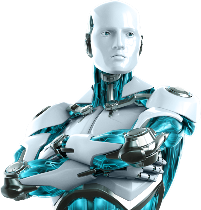 Download Nod32 Malware Eset Robot Antivirus File Android HQ PNG Image