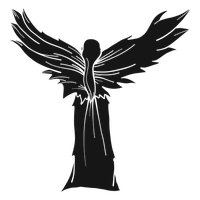 Picture Silhouette Angel Download HD PNG
