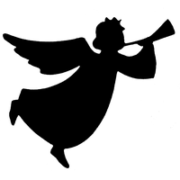 Silhouette Angel Free Photo Transparent PNG Image