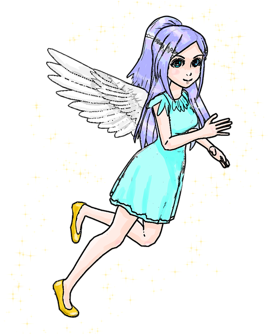 Girl Anime Angel Free Download Image PNG Image