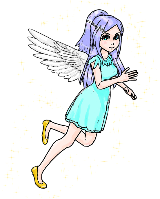 Girl Anime Angel Free Download Image Transparent PNG Image