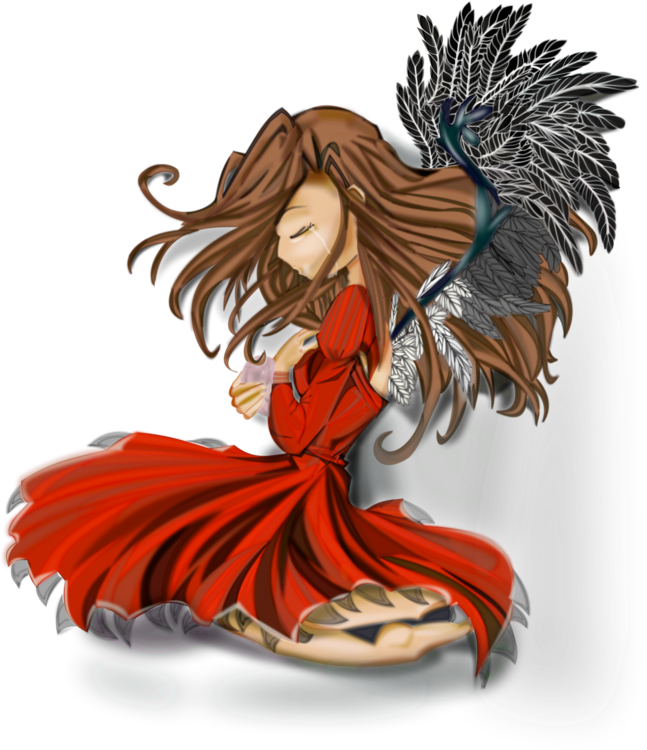Girl Anime Angel Free Download PNG HD PNG Image