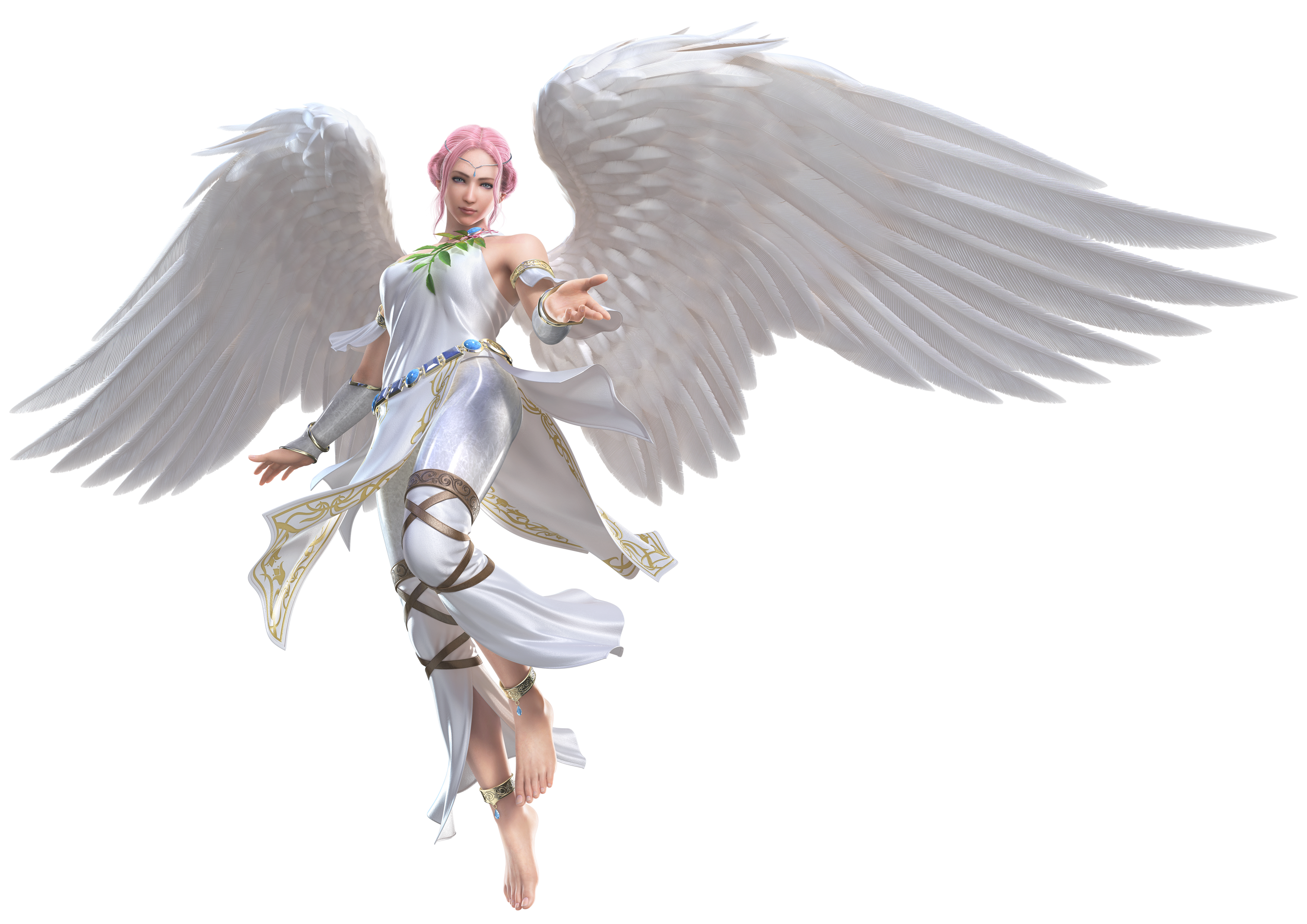 Fantasy Angel Transparent Background PNG Image