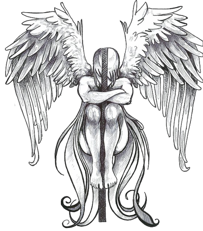 Angel Tattoos Png Clipart Transparent PNG Image