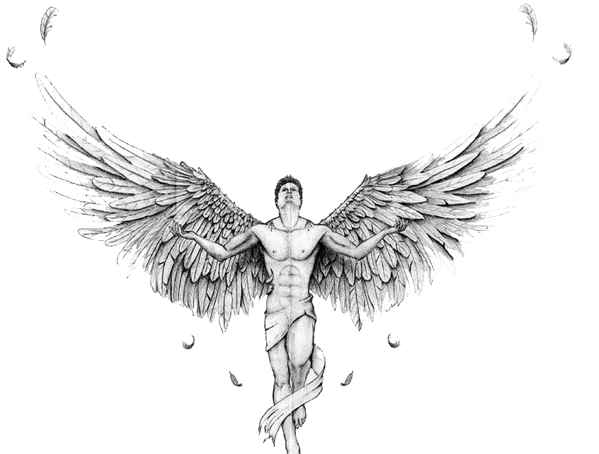 Angel Tattoos Transparent PNG Image