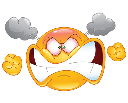 Angry Emoji Transparent Image PNG Image