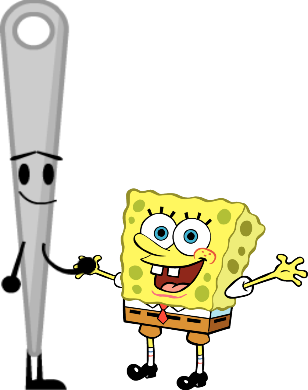 And Spongebob Needle Cupcake Animation Party The PNG Image