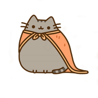 Carnivoran Headgear Pusheen Hero Cat Free HQ Image PNG Image