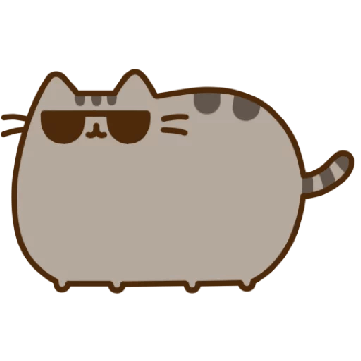 Brown Icons Pusheen Cat Computer Vision Care PNG Image