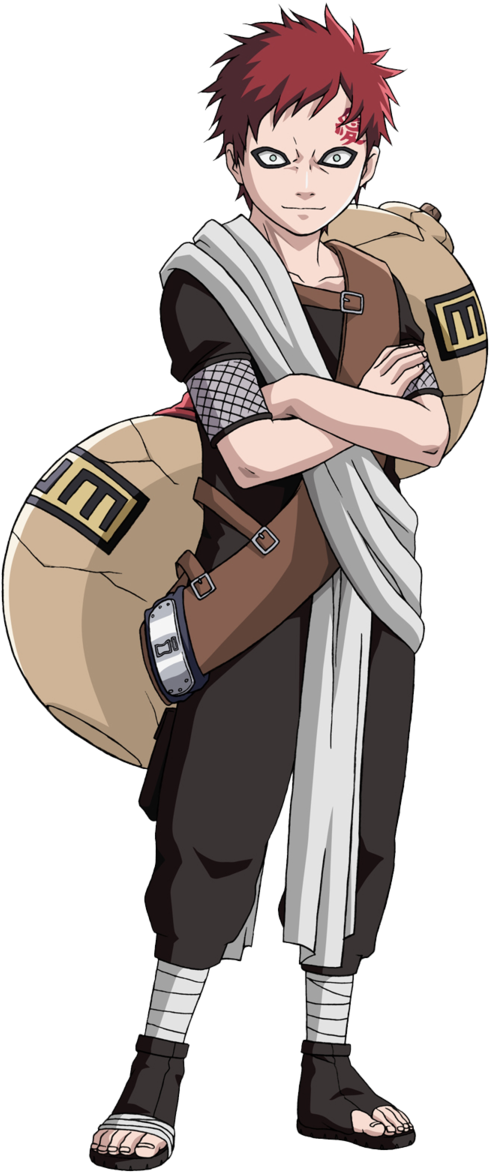 Gaara Naruto PNG Transparent