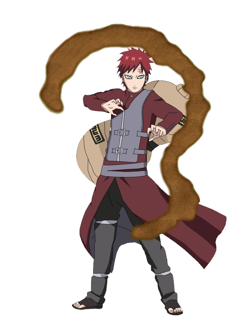 Gaara Naruto PNG Transparent