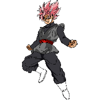 Black Goku Free Transparent Image HD