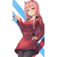 Download Girl Anime Zero Two PNG File HD HQ PNG Image