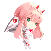 Girl Anime Zero Two Free Download PNG HD Transparent PNG Image