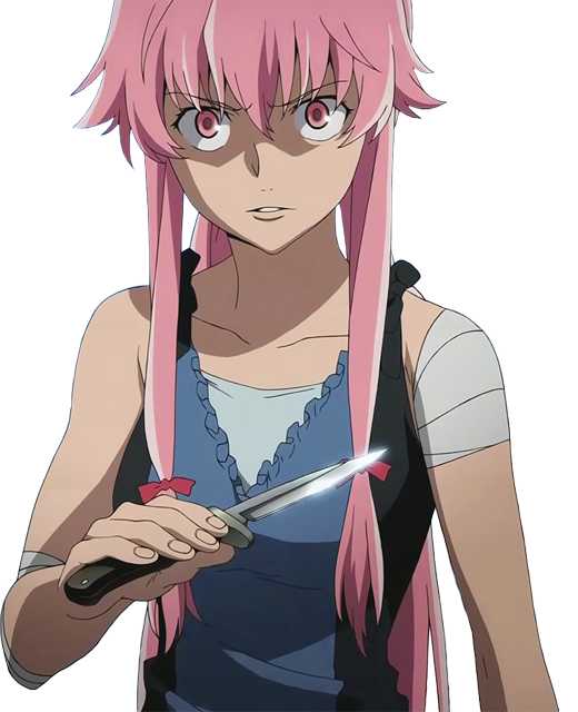 Gasai Anime Female Yuno PNG Image High Quality PNG Image