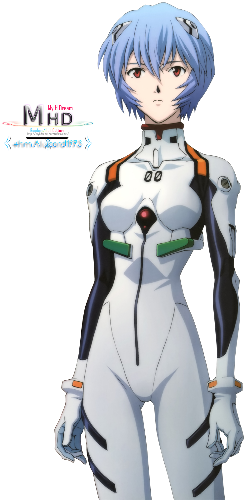Ayanami Rei Free Clipart HQ PNG Image
