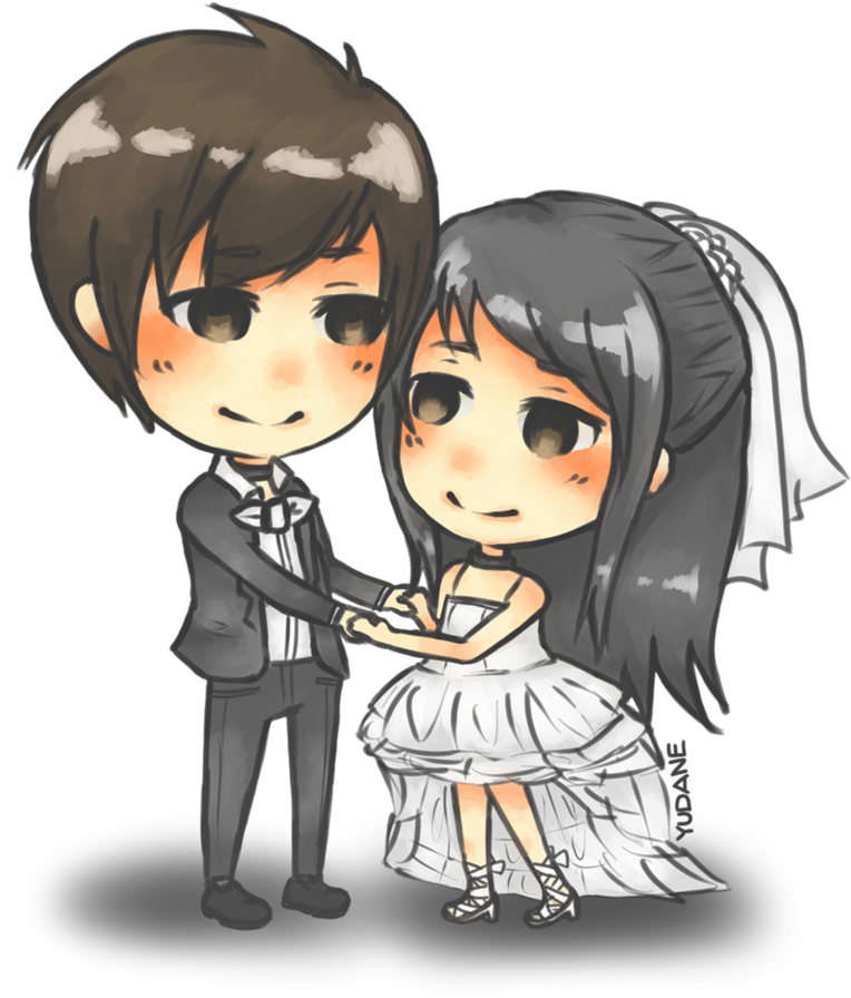 Chibi Couple Anime Free Download PNG HD PNG Image